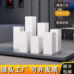 塗装ブース白いベース商業会議陳列ショーウインドー撮影道具展示室製品展示台棚