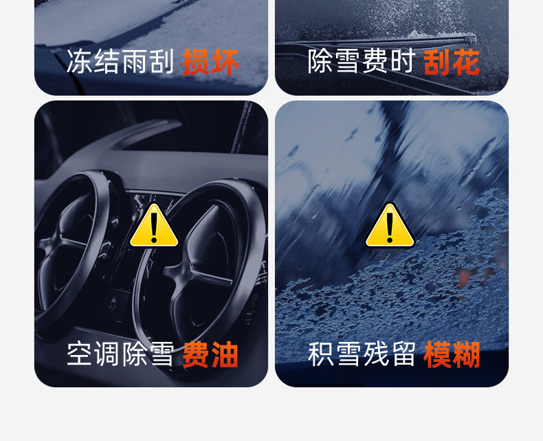 Car Front Windshield Snow Cover Winter Anti-Freeze Cover Winter Thickeneded Car Cover Car Cover Anti-Frost Windshield Snow Cover