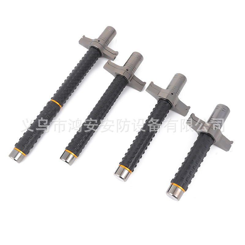 Fox Knife-Blocking Stick Telescopic Self-Defense Supplies Throwing Stick Legal Self-Defense Weapon Self-Defense Three-Section Steel Stick Security Company