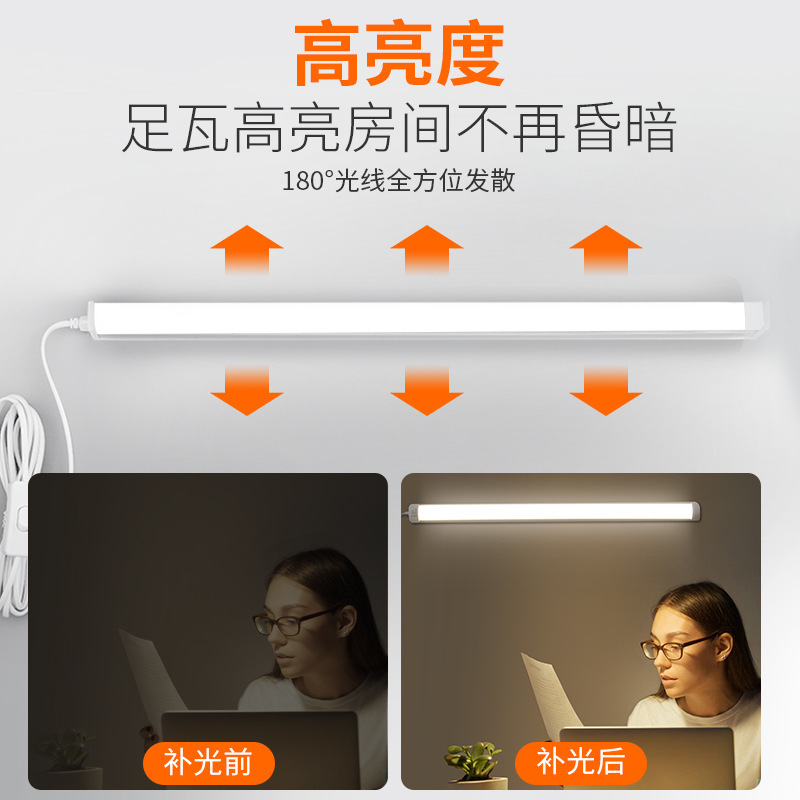 穴なし直挿式ledロングランプスイッチ付き蛍光灯管寮電気スタンド超亮酷殺極凱|undefined
