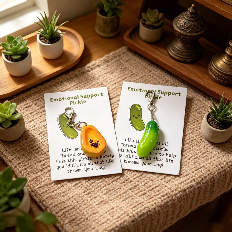 Simulated Fruit Papaya Cucumber DIY Accessories Small Ornaments Resin Fruit Keychain Pendant Miniature Food Toys Simulated Fruit Papaya Cucumber DIY Accessories Small Ornaments Resin Fruit Keychain Pendant Miniature Food Toys