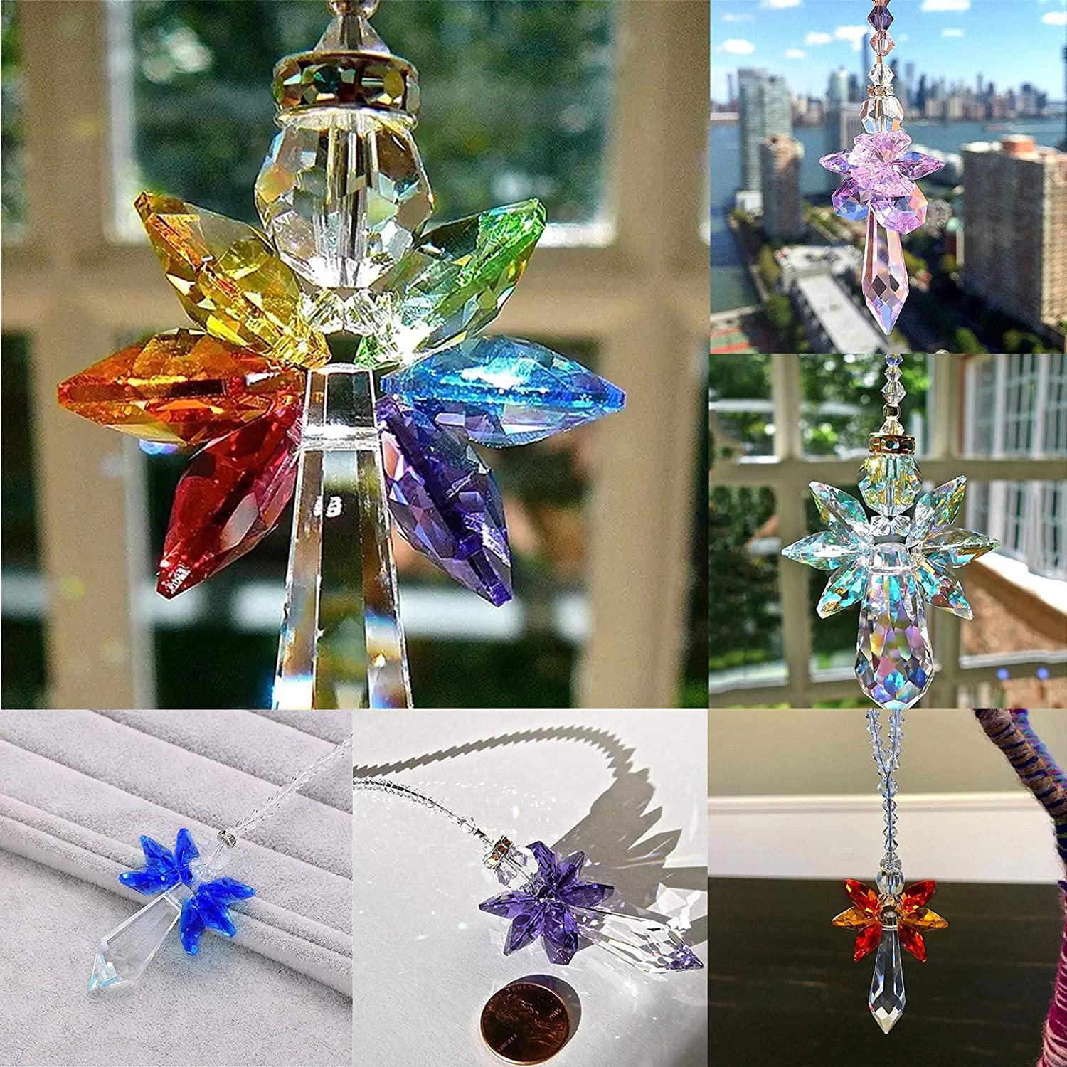 Sun Catcher Crystal Pendant Fashion Home Decor Pendant display picture 1