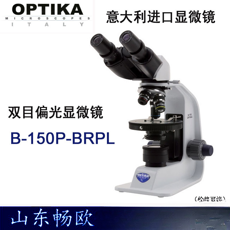 El microscopio polarizador binocular/microscopio polarizador B-150P-BRPL importado de Italia tiene una garantía de un año y se puede facturar
