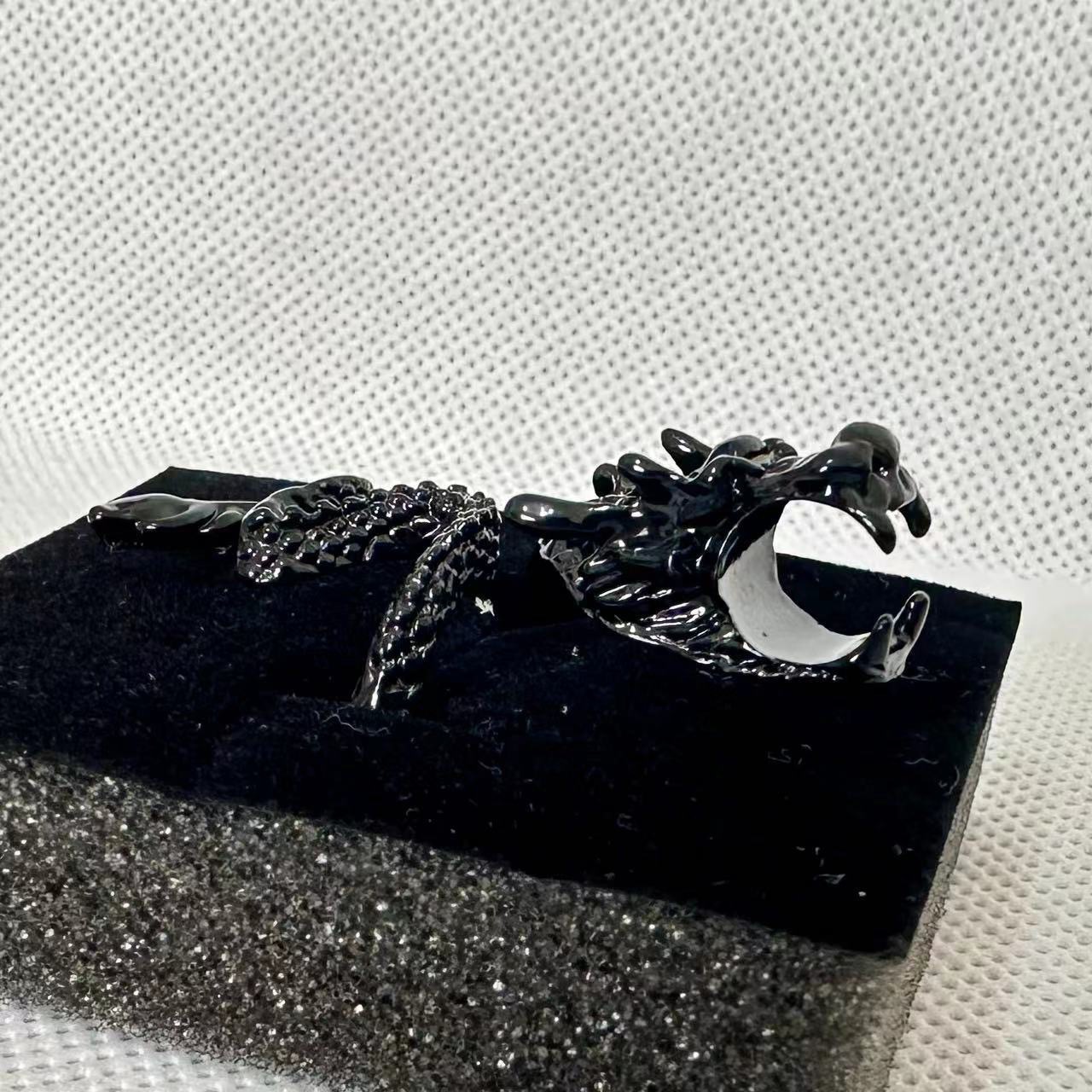 Zigarettenclip Trendsetter Rauchen kreatives Geschenk Schmuck dominanter Drachenring Zigarettenspitze_voghion.com