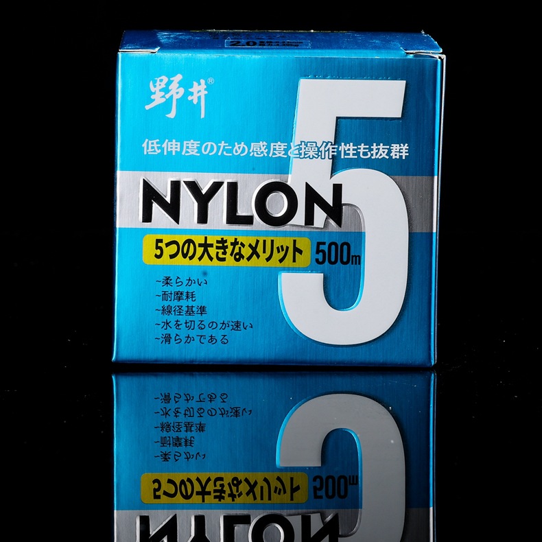 En stock suministro de pozo salvaje 500 m línea de nylon suave tirón fuerte resistente al desgaste rápido línea de caña de mar línea de pesca