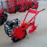 小红牛链轨翻转犁微耕机170型汽油播种施肥机单链轨大动力旋耕机
