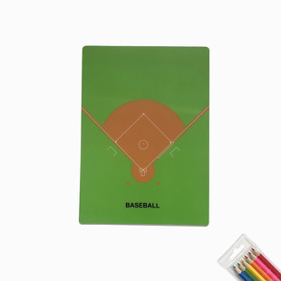 pp writing pad, Stadium writing pad, green writing pad.