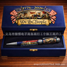跨境新品250th U.S. Anniversary 250周年独立宣言纪念笔