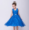 Evening dress, girl's skirt, lace suit, European style, children's clothing