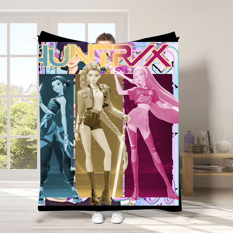 Explosiones transfronterizas de caza de brujas mantas de franela de comercio exterior Amazon mantas de cama gruesas mantas