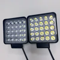 Автомобильный светодиодный лазерный пистолет прожектор 12V24V грузовик полосы света дальнего и ближнего света желтый и белый интегрированный внедорожный бампер свет Средняя сетка
