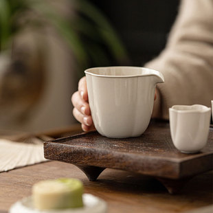 Guanlan Grass Ash Gay Cup Uniform Cup Chinese Household Tea Sea Fen Tea Ware Kung Fu Tea Set Ceramic Tea Ceremony Accessories