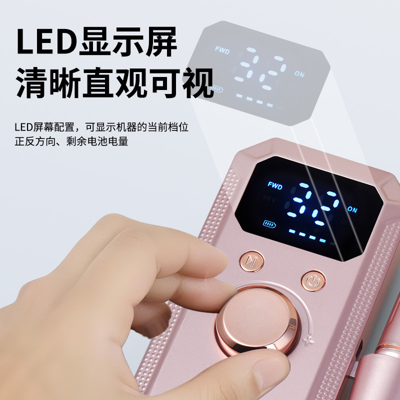herramienta eléctrica pequeña de eliminación de uñas, afiladora de uñas, archivo de piel muerta, lápiz de eliminación de uñas, afiladora de uñas multifuncional