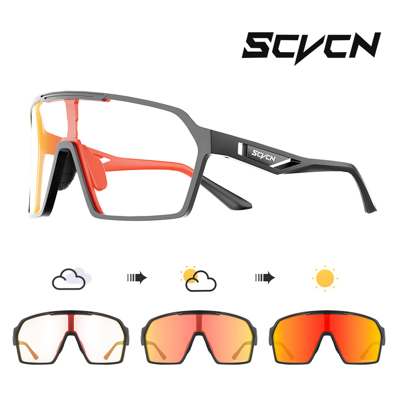 Gafas Fotocromáticas de Ciclismo de TR90, Cortavientos, Apto para Miopía, para Ciclismo de Montaña y Carretera image 7