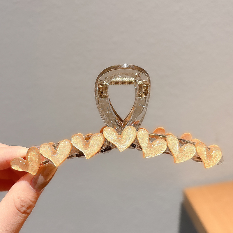 Clip de cabello de alta sensación de gran tamaño para mujeres más agarrar clip de cabello de tiburón en la parte posterior de la cabeza de los productos al por mayor