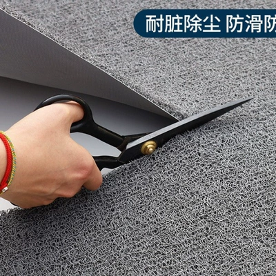 Freely cuttable silk loop truck floor mats, electric vehicle floor mats, entrance door mats, household silk loop carpets, waterproof entry mats