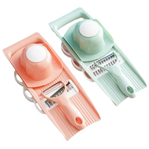 Multifunctional peeler set, grater board, hand guard, fancy grater inserts, vegetable slicing cutter, shredder