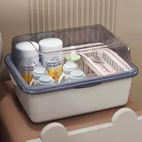 Бутылка для кормления, коробка для хранения, пылезащитная коробка, сушилка для детей новорожденных, посуда для прикорма, игрушка