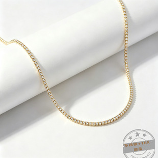 316L���P䓾W��� Ůʿ�ʯTennis Chain�� 3mm-5mm�����