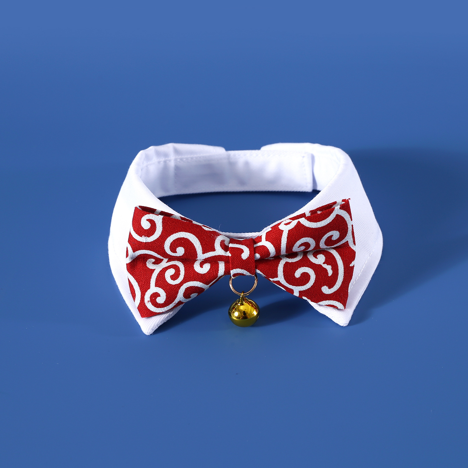 Mascotas perros perros gatos japoneses Tang grasa arco collar collar collar collar accesorios