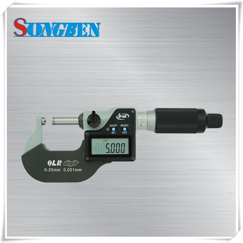 青量数显壁厚千分尺K型50-75mm高精度246-63-210外径千分尺