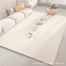 宝宝爬行儿童客厅地毯沙发地垫可擦免洗皮革防水PVC爬爬垫隔凉垫