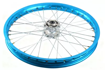 Other brake systems Front and Rear Hub Rim - front-21-light-blue-aluminum-rim