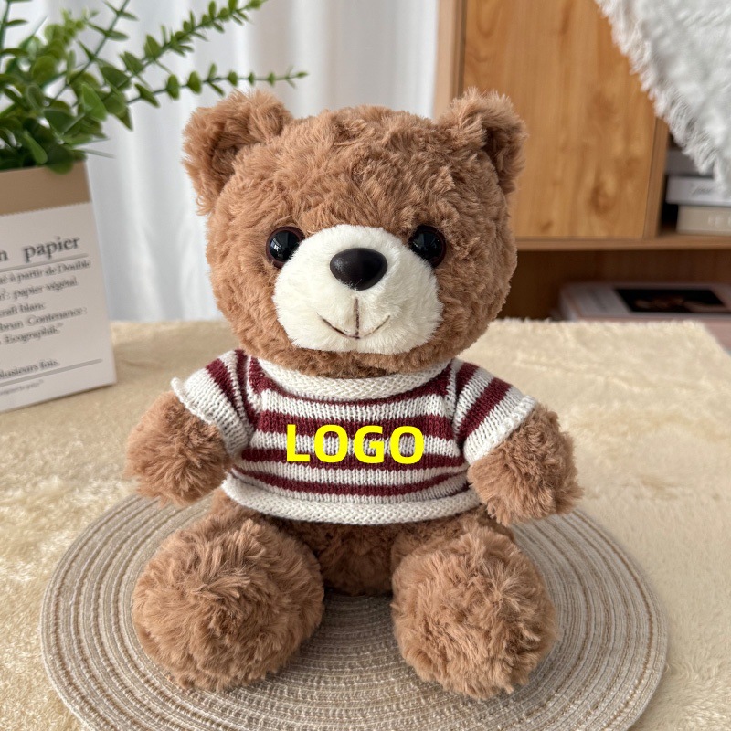 Logo imprimible Teddy Bear Teddy Bear DIY impresión de muñecas de regalo de la compañía de juguetes de peluche