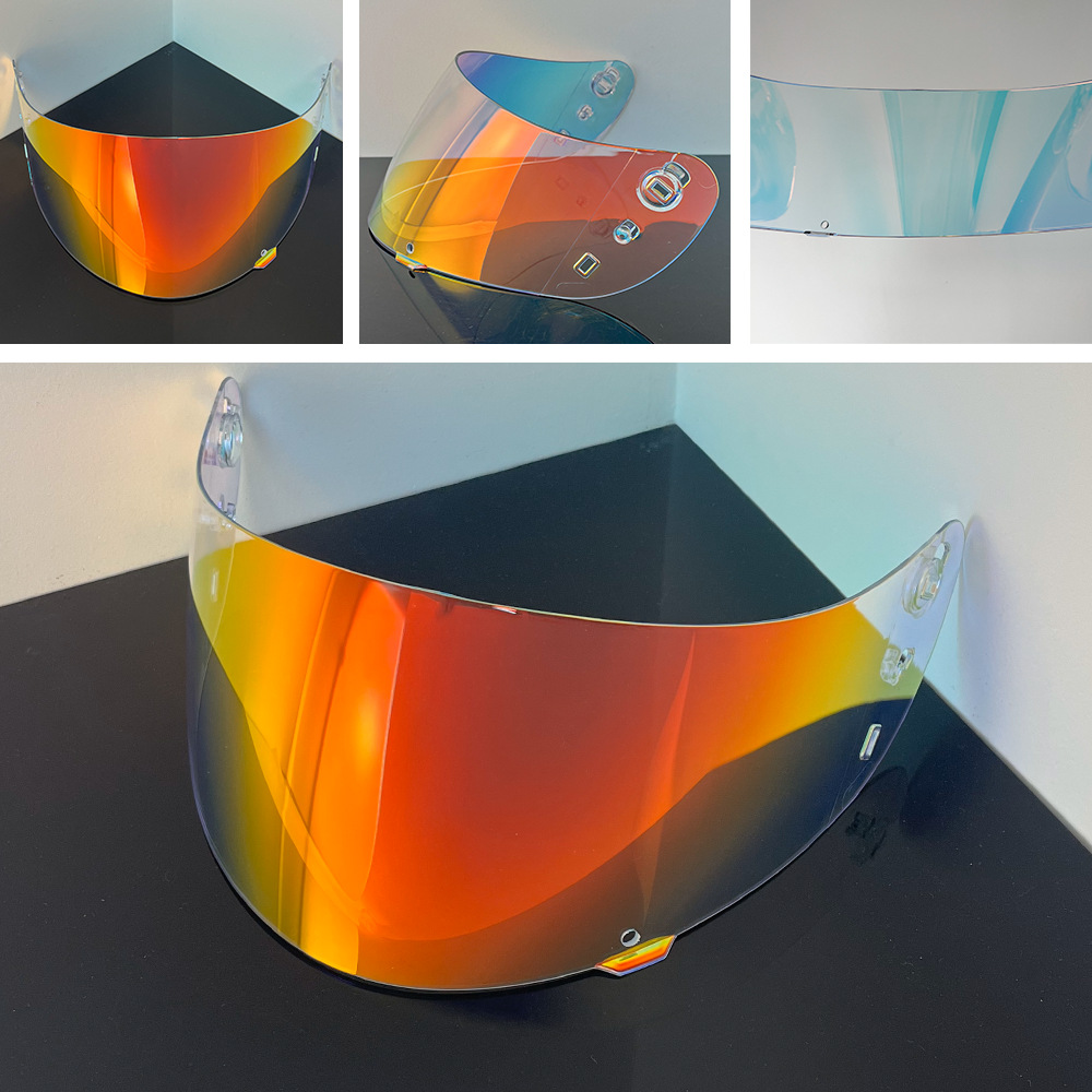 Suitable for Ic04 Helmet Lens Airframe Pro, Airform, Airmada Electroplated Sunscreen Mirror