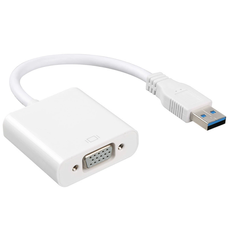 Конвертер 1080P USB3.0→HDMI, VGA-драйвер, видеoadapter для компьютера, переключатель