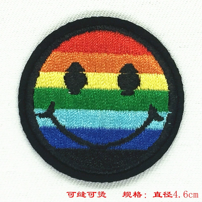 跨境爆款彩色卡通刺绣布贴时尚衣服补丁贴pacth绣花章补洞装饰贴