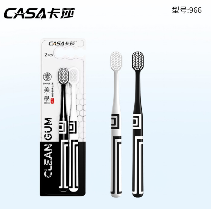 [2팩] 크고 넓은 머리, 가늘고 부드러운 머리카락, 커플룩, 카샤 966