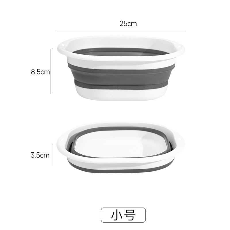 便利な折りたたみ洗面器洗面器家庭用学生寮プラスチック洗面器ポータブル子供マタニティ旅行洗面器|undefined
