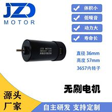 3657无刷电机大扭矩PWM调速带编器24V健身器材割草机电批马达工厂