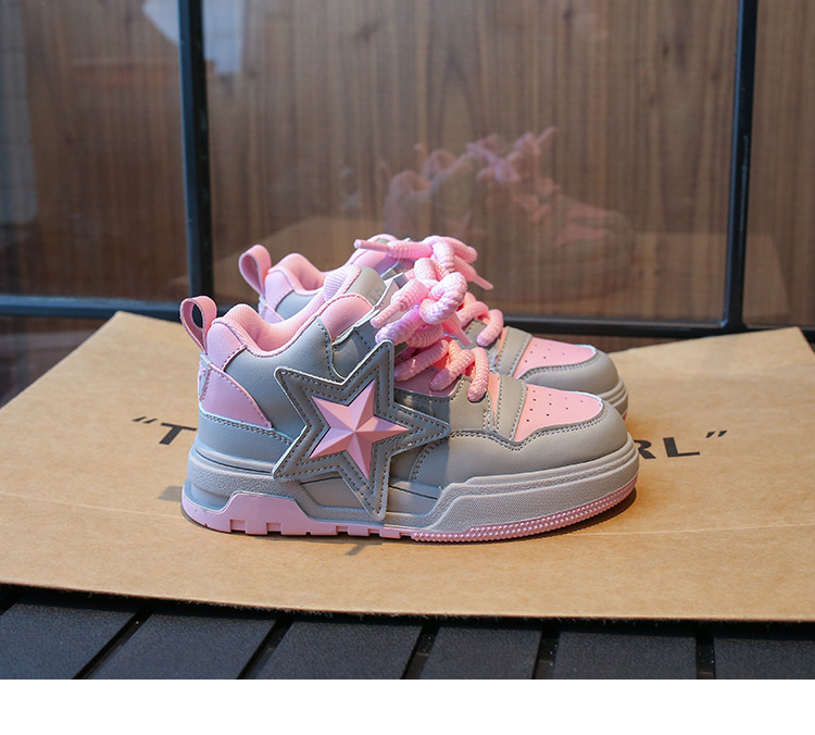 Semelle souple pour enfants, nouvelle édition coréenne, automne/hiver 2024, peluche confortable et chaude, sport pour garçons, petites filles, Cricket_voghion.com