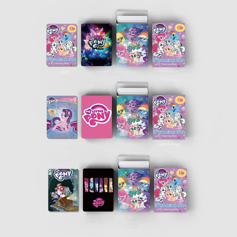 Анимационная комикс My Little Pony, изысканная картина LOMO открытка, Твайлайт Спаркл, Эпплджек, Радуга Дэш коллекция, карта для обмена