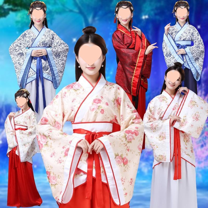 唐装戏服古装服装女仙女唐朝古代汉服演出服古典舞蹈公主贵妃女装