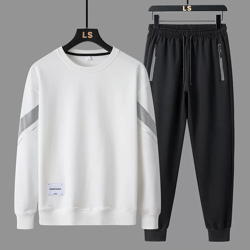 Осенний спортивный костюм, трендовая толстовка, мужской комплект