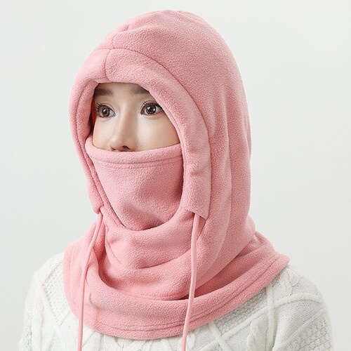 Winter Outdoor Cycling Helmet Hat Ski Windproof and Warm Insulated Fleece Lined Thick Neck Protection Balaclava