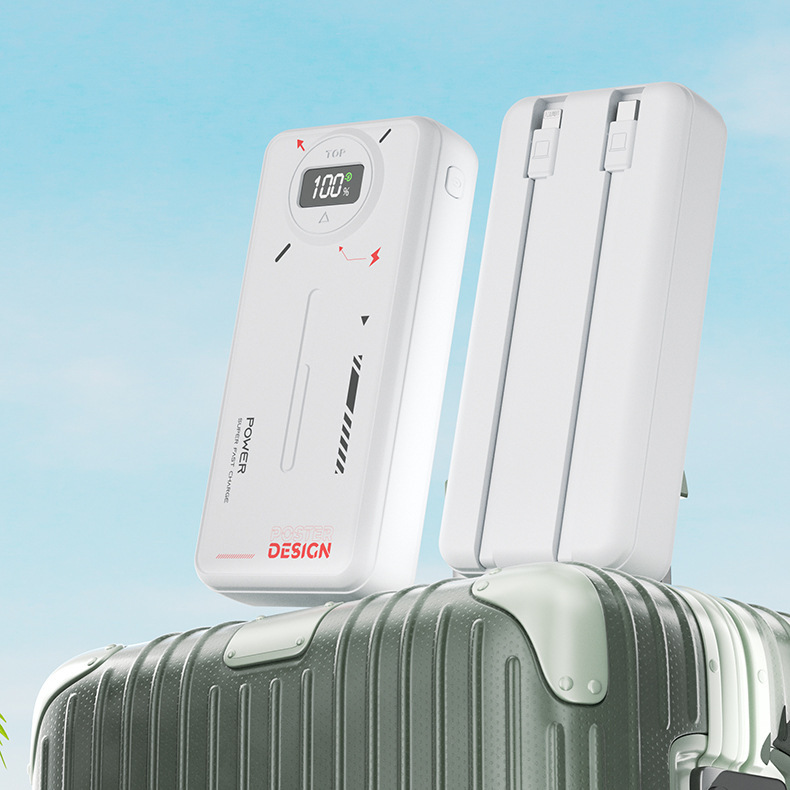 国境を越えた新しい大容量パワーバンク 20000 mAh モバイル電源 22.5 W 超高速充電デジタル ディスプレイにはケーブルが付属しています|undefined
