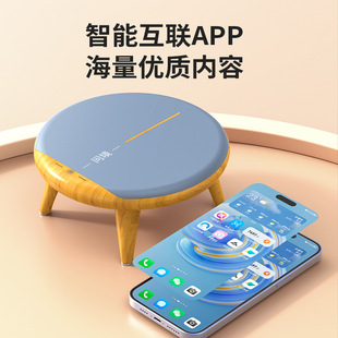 Yoga Meditation Cushion Vibrating Meditation Chair Yoga Ergonomic Touch-Controlled Smart Meditation Cushion