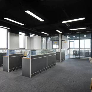 Office Chandelier Led Strip Light Chandelier Modern Minimalist Studio Classroom Shopping Mall Supermarket Shop Lamps