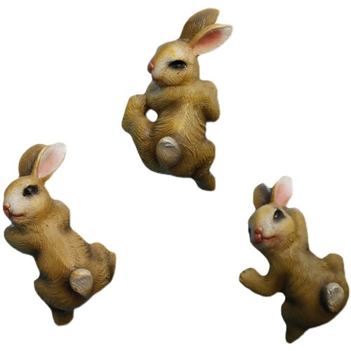 4TXN wholesale garden courtyard decoration ornaments cute bunny decorations hanging wall decorations terrace balcony layout