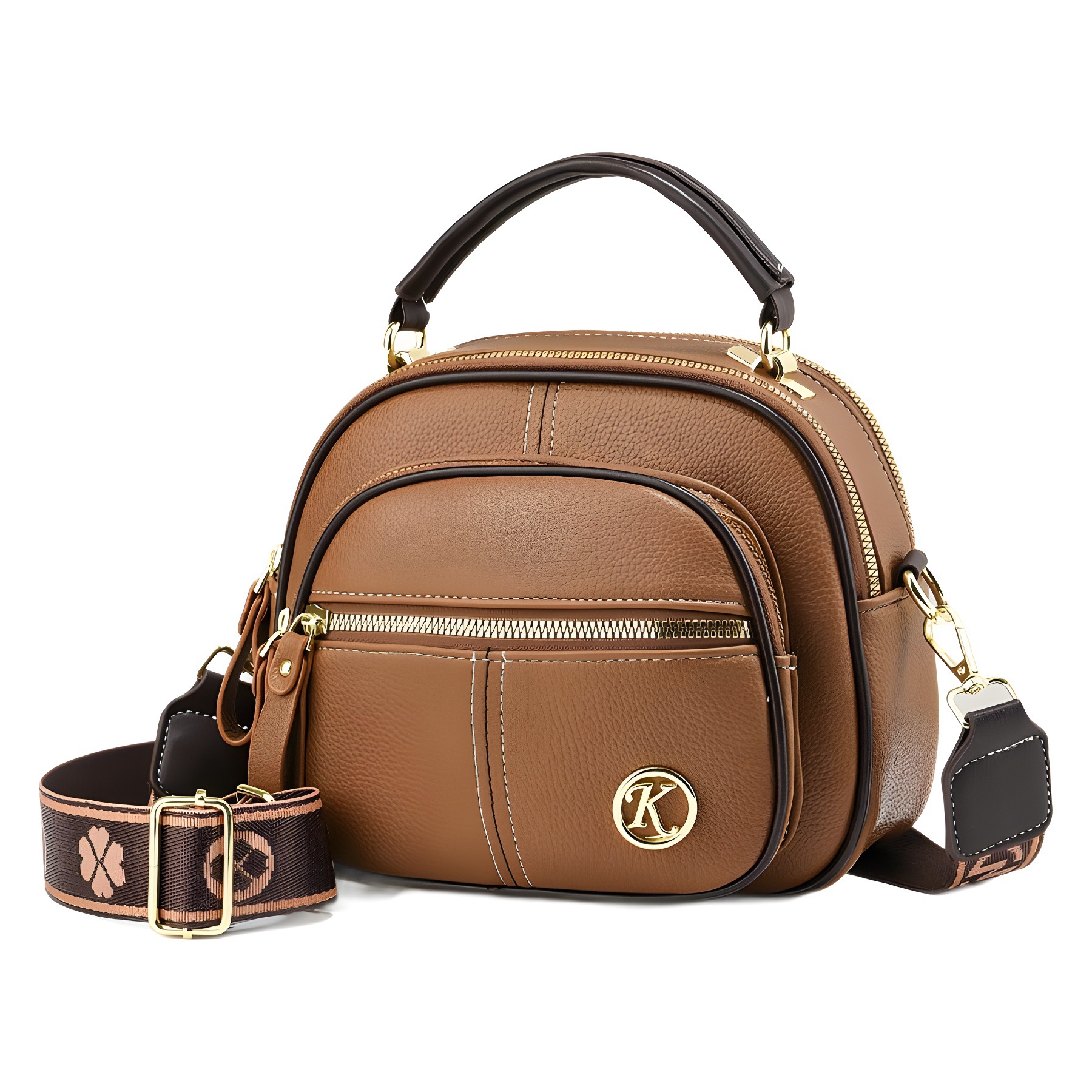 Bolso de hombro redondo nuevo bolso de mujer bolsos de hombro anchos bolsos de moda bolsos al por mayor