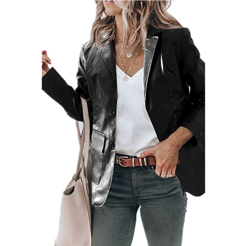 Jiutian Apparel Autumn Long-Sleeve Top European Style High Collar 25 Years Heritage Imported Classic Fit