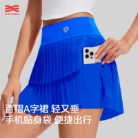 Женская спортивная короткая юбка быстрый сухой дышащий бадминтон теннис брюки йога фитнес бег марафон плиссированная юбка