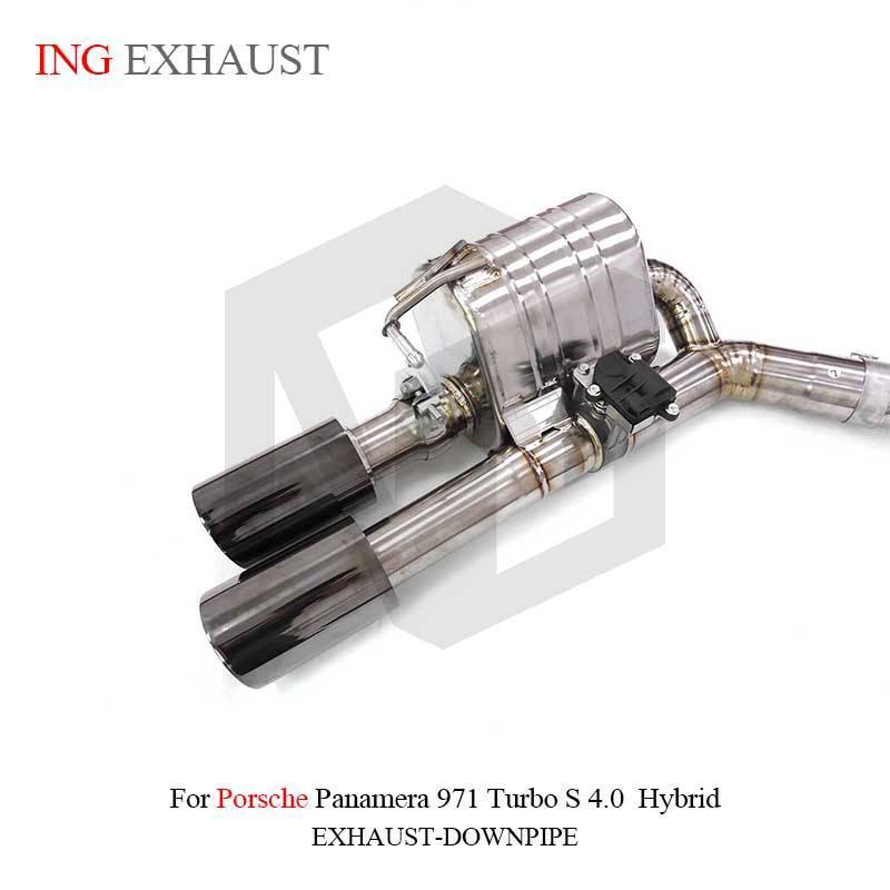 Suitable for Porsche Panamera 971 Turbo S 4.0 Hybrid titanium alloy exhaust pipe rear section