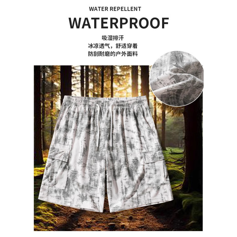 Cross-Border Shorts Cargo Pants Multi-Pocket Three-Quarter Pants Men's Summer Sports Casual Beach Pants Xs-Xxl Cross-Border Shorts Cargo Pants Multi-Pocket Three-Quarter Pants Men's Summer Sports Casual Beach Pants Xs-Xxl