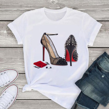 high heels T Shirt rмtɫ߸ЬӡTŮbĿ