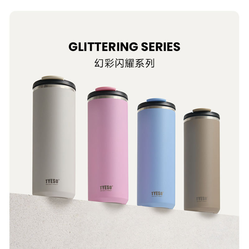 Taishuo 보온병 컵 새로운 휴대용 고가치 304 스테인레스 스틸 직접 마시는 컵 750ML